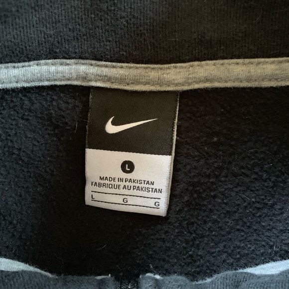 Nike Full-ZIP Jacket Small Check Swoosh Size Large - Picture 3 of 8